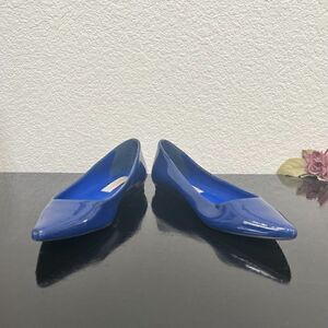 Stella McCartney Blue Patent Leather Flats Size 40